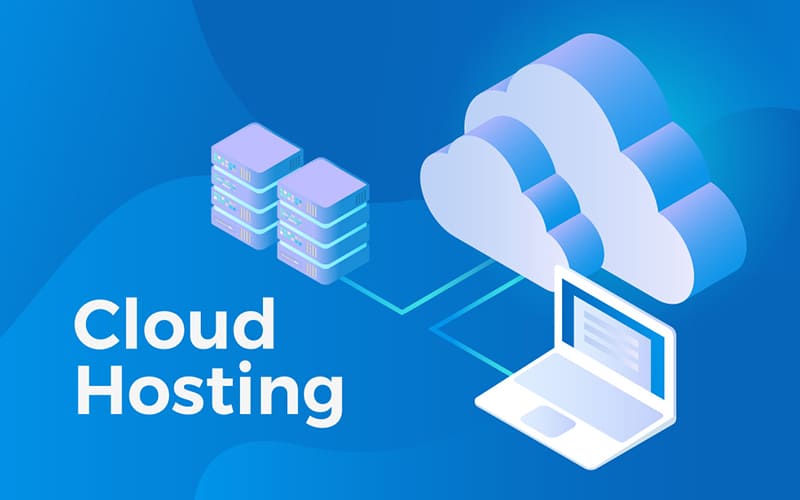 Cloud hosting. Examples include Amazon's AWS, Google's Cloud, and Microsoft's Azure. Cloud hosting is similar to web hosting, but it completely isolates your hardware resources so that they are not affected by other websites.